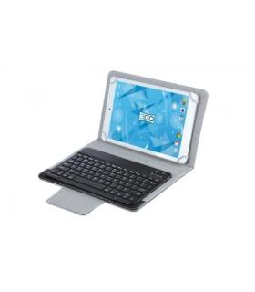 Funda con Teclado 3GO CSGT28 para Tablets de 10\'/ Negra y Gris