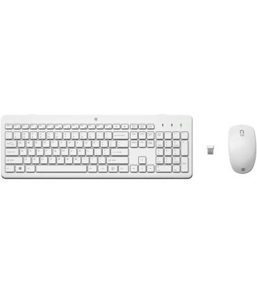 Teclado y Ratn Inalmbricos HP 230/ Blancos