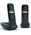 Telfono Inalmbrico Gigaset AS690/ Pack DUO/ Negro