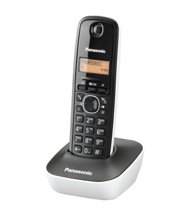 Telfono Inalmbrico Panasonic KX-TG1611/ Negro y Blanco