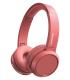 Philips 4000 series TAH4205RD 00 auricular y casco Auriculares Inalámbrico Diadema Llamadas Música USB Tipo C Bluetooth Rojo