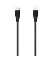 AISENS Cable USB 3.2 Gen2x2 20Gbps 8k@30Hz 5A 100W E-Marker, Tipo USB-C/M-USB-C/M, Negro, 2.0m