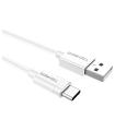 Duracell USB5031W cable USB 3.2 Gen 1 (3.1 Gen 1) 1 m USB A USB C Blanco