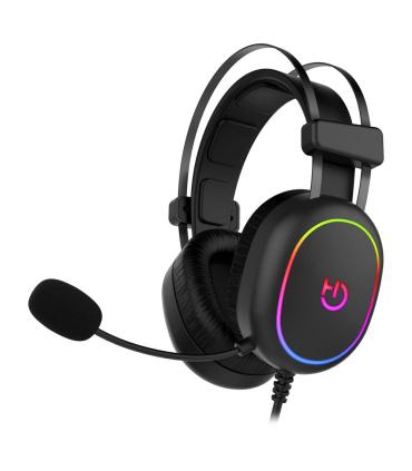 Hiditec Erys ARGB Auriculares Alámbrico Diadema Juego Negro