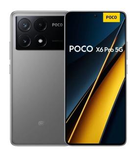 Smartphone Xiaomi POCO X6 Pro 8GB/ 256GB/ 6.67\'/ 5G/ Gris