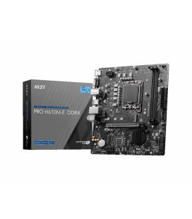 MSI PRO H610M-E DDR4 placa base Intel H610 LGA 1700 micro ATX