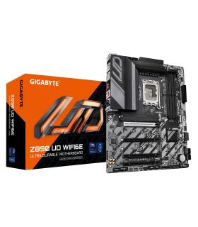 GIGABYTE Placa base Z890 UD WIFI6E - Compatible con CPUs Intel Core Ultra (Serie 2), VRM de 12+1+2 fases, hasta 8800MHz DDR5