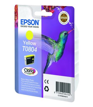 Epson Hummingbird Cartucho T0804 amarillo