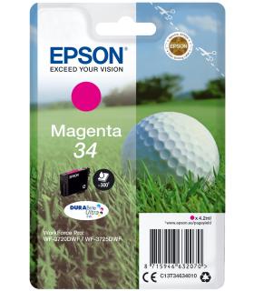 Epson Golf ball Singlepack Magenta 34 DURABrite Ultra Ink