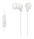 Auriculares Intrauditivos Sony MDR-EX15AP/ con Micrfono/ Jack 3.5/ Blancos