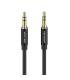 Cable Estreo Vention BAXBI/ Jack 3.5 Macho - Jack 3.5 Macho/ 3m/ Negro