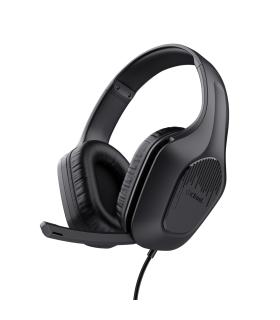 Trust GXT 415 Zirox Auriculares Alámbrico Diadema Juego Negro