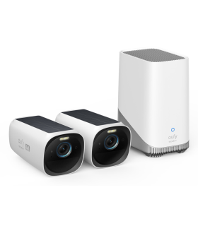 CAMARA VIGILANCIA EUFY EUFYCAM 3, 2,1 KIT BLANCA, NEGRA