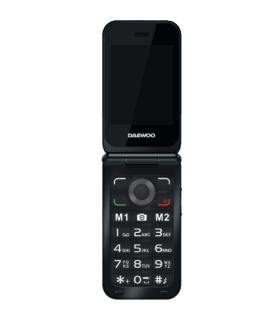 Telfono Mvil Daewoo DW8003BK para Personas Mayores/ Negro