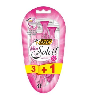 Cuchilla de Depilar Bic Miss Soleil / 4 uds