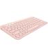 Logitech K380 Multi-Device teclado Universal Bluetooth QWERTY Español Rosa