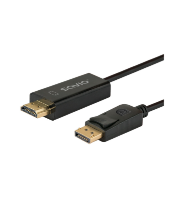 CABLE DISPLAYPORT (M) - HDMI (M) 1.5M SAVIO CL-183