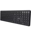 Teclado Compacto Inalmbrico Por Bluetooth Trust Vaiya/ Negro