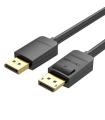 Cable DisplayPort 1.2 4K Vention HACBG/ DisplayPort Macho - DisplayPort Macho/ 1.5m/ Negro