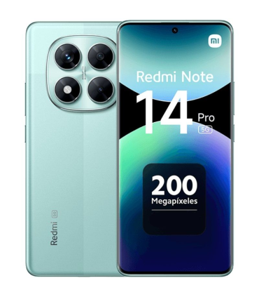 Smartphone Xiaomi Redmi Note 14 Pro 8GB/ 256GB/ 6.67\'/ 5G/ Verde