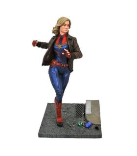 Figura diamond collection marvel capitana marvel estatua resina 28 cm movie premier collection