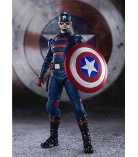 Figura tamashi nations capitan america john walker marvel the falcon and the winter soldier s.