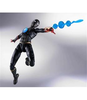 Figura tamashii nations marvel spider - man no way home spider - man traje negro & dorado sh figuarts