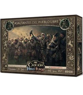 Juego de mesa asmodee cancion de hielo y fuego: asaltantes del pueblo libre pegi 14