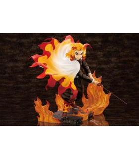 Figura kotobukiya demon slayer kimetsu no yaiba kyojuro rengoku bonus edition