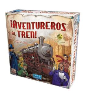 Juego de mesa aventureros al tren pegi 8