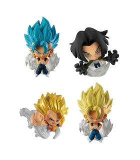 Set gashapon figuras bandai lote 50 articulos dragon ball super senshi capsule f