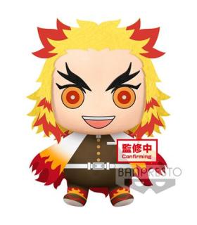 Peluche banpresto kimetsu no yaiba demon slayer big plush kyojuro rengoku