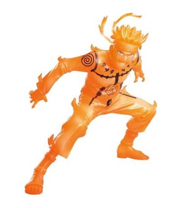 Figura banpresto naruto shippuden vibration stars -  rock lee & uzumaki naruto (b: naruto uzumaki)