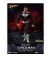 Figura Beast Kingdom Dc Comics Superman Dynamic8h Traje Negro Especial