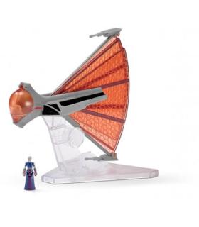 Figura jazzwares star wars nave 8cm ginivex class starfighter y figura