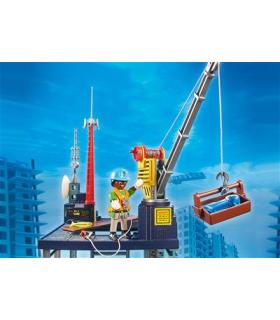 Playmobil  starter pack construccion con grua