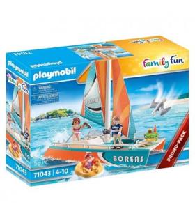 Playmobil family fun catamaran