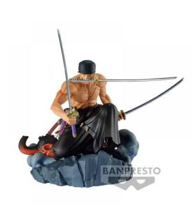 Figura banpresto one piece dioramatic roronoa zoro the brush