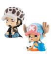 Pack 2 Figuras Megahouse One Piece Look Up Trafalgar D Law & Tony Tony Chopper Con Regalos Sorpresa