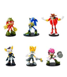 Surtido de figuras pack de 6 sonic