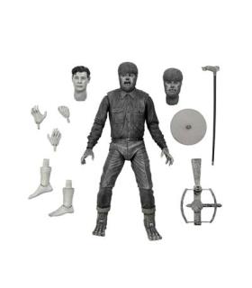 Figura neca universal monster scale action ultimate wolf (b&w)