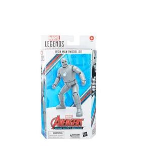 Figura hasbro marvel legends series avengers iron man model 01