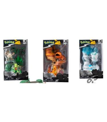 Pack pokemon mini mundos + 2 figuras mundos aleatorios