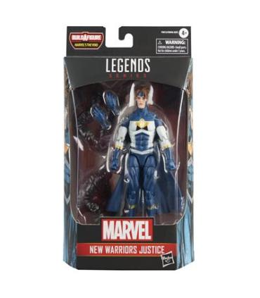 Figura hasbro marvel legends series build a figure marvels the void new warriors justice