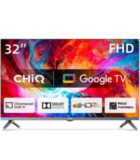 Tv chiq 32 pulgadas led l32m8tg fhd  google tv tv hdmi usb metal smart tv