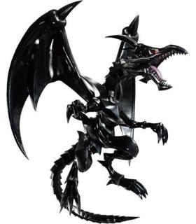 Figura banpresto yu - gi - oh! duel monsters dragon negro de ojos rojos 11cm