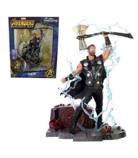 Figura diamond select toys marvel avengers 3 thor con stormbreaker