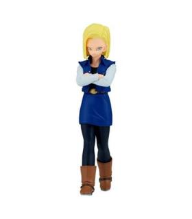 Figura banpresto dragon ball z solid edge works android 18 17cm