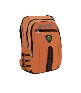 Mochila Gaming Keep Out Bk7 Full Orange Para Portatiles 15,6 Con Multiples Bolsillos