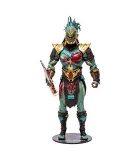 Figura mcfarlane toys mortal kombat kotal kahn (sangriento)